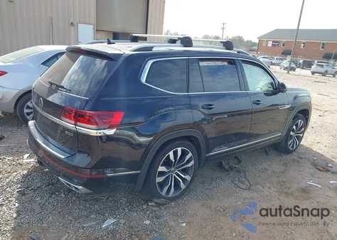 2022 Volkswagen Atlas 3.6L V6 Sel Premium R-Line из США, поврежденный, VIN 1V2FR2CA1NC515416